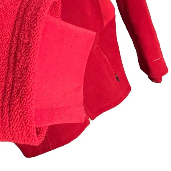 Columbia Full Zip Omni-Heat Winter Sweater Red Sparkle Insulated Men's Size S - Picture 5 of 7